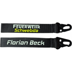 Feuerwehr Namensschild Anhänger