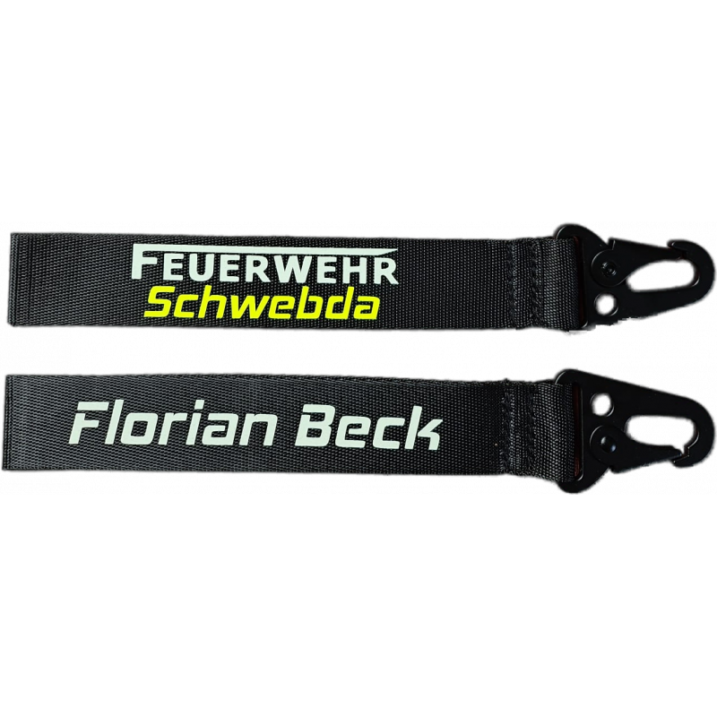 Feuerwehr Namensschild Anhänger Feuerwehr Namensschild Anhänger