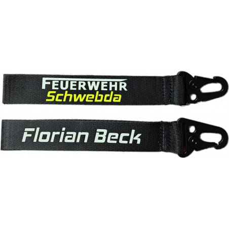 Feuerwehr Namensschild Anhänger