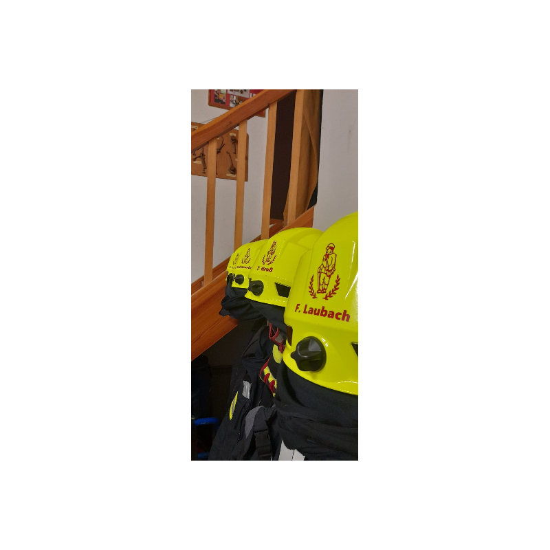 Namen Feuerwehr Helm Namen Feuerwehr Helm
